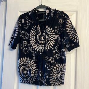 Lucky brand short sleeved hoodie